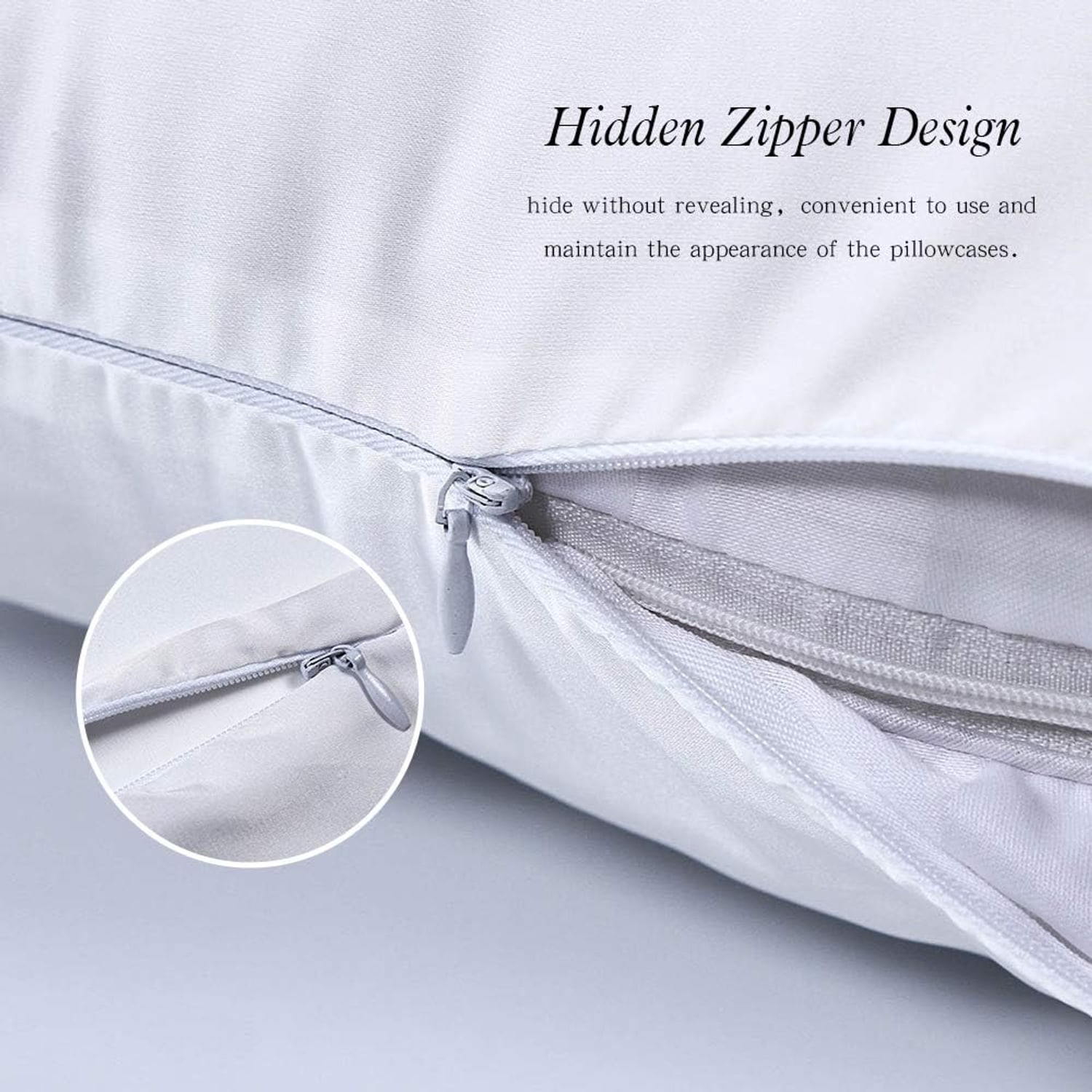 White 19 Momme Mulberry Silk Pillowcases, Standard, Set of 2: image 2